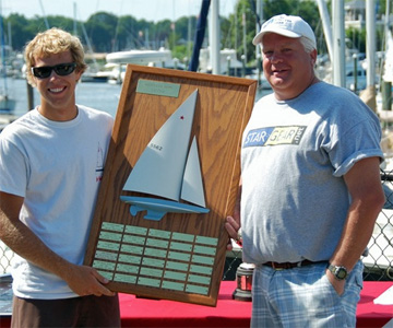 Winners Tomas Hornos and Kip Gardner. Photo by Jim Revkin.