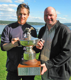 Winners Mark Passmore and Ivan Bunner 