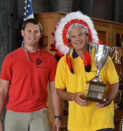 Tomahawk winners Clark and Rick Dhein. Photo by Vicki Benz