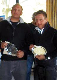 Winners Frithjof Kleen and Robert Stanjek