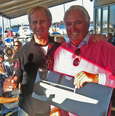 Winners Guus Bierman and Robert Jan Staartjes