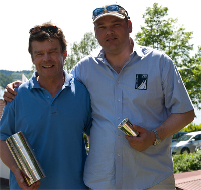 Winners Alexander Hagen and Marko Hasche