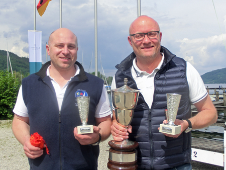 Winners Bernhard Klingler and Adolf Luezlbauer. Photo by Christa Lux.
