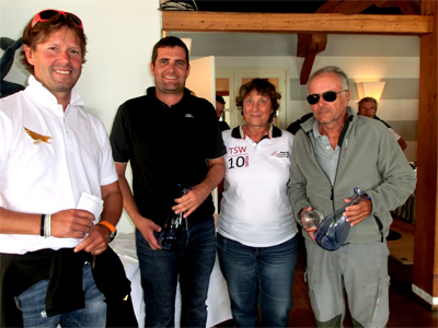 Winners Harald Eder and Hannes Stadler. Photo by Christa Lux.