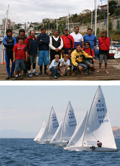 Competitors at Valparaiso Cup , Yacht Club de Chile
