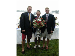 Doug and Bob Schofield, Lipton Cup winners with Chip Akridge