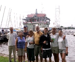 Star Sailors at Riverton YC <P> Missing are Nic Pro and Carl Oberg