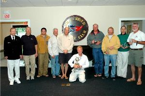 Winner Jock Kohlhas. The Oursler Regatta was sailed near St. Michaels on the Eastern Shore of the Chesapeake Bay