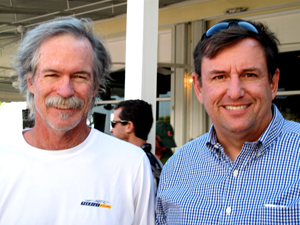 Mark Reynolds and Hal Haenel. Photo by Lynn Fitzpatrick.