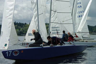 Derek deCouteau and Linda Koran. Photo by Jan Anderson.