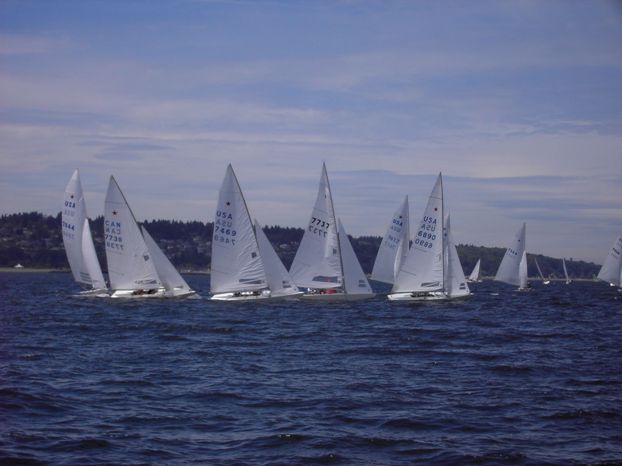 Leeward Rounding at the Kitsilano Yacht Club Invitational