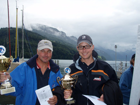 Winners J�rg Ryffel and Lukas Wyss