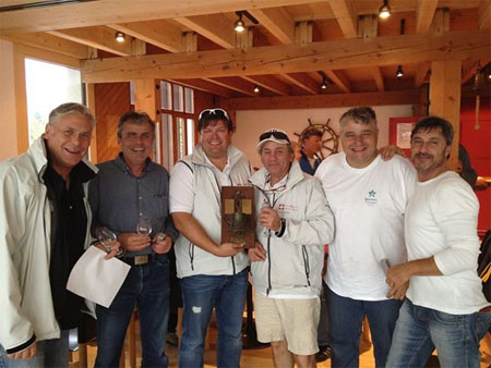 Urs Spahr, Hans Stoeckli (2nd) Nils Holweg, Lorenz Zimmermann (1st) Christoph and Stefano Gautschi (3rd)