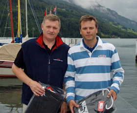 Winners Kurt and Markus Scheidegger
