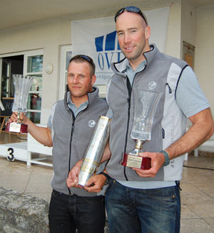 Winners Robert Stanjek and Markus Koy. Photo by Hedi Tumbasz/SVE